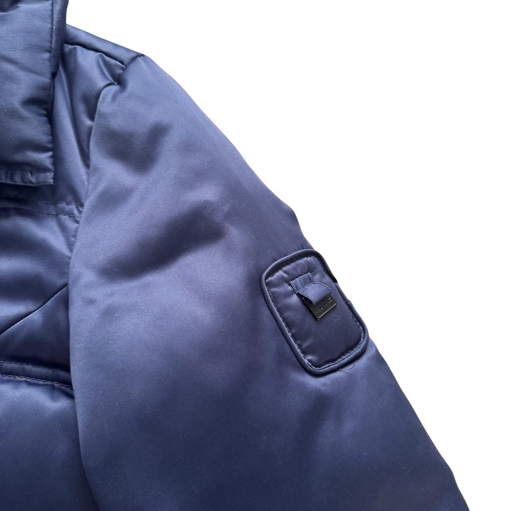 Marc New York Andrew Marc Womens Blue Puffer Jacket Down Fill Sz L‎ Warm Coat - Picture 11 of 12